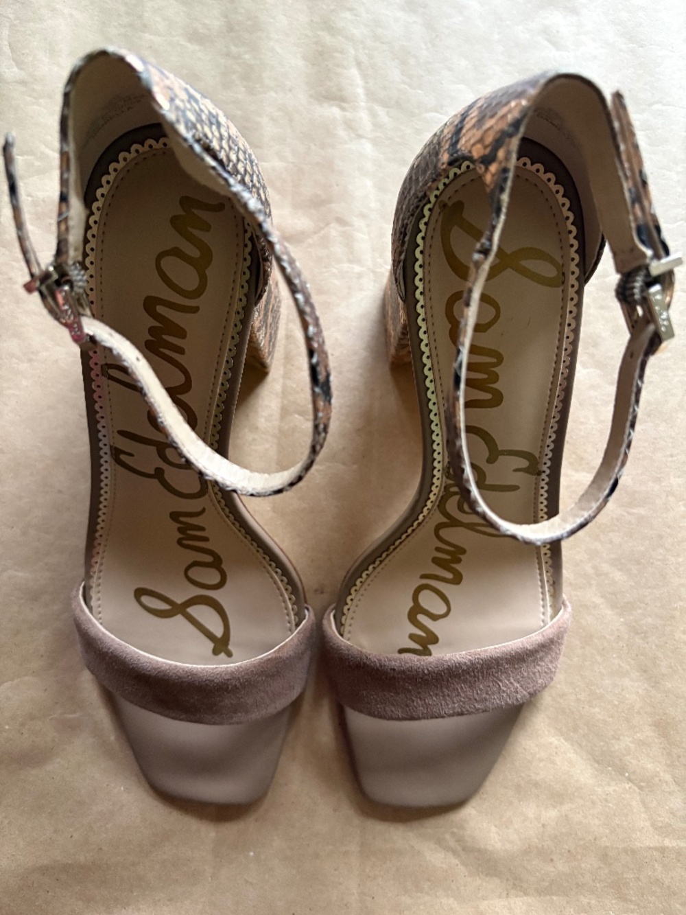 Sam Edelman DANIELLA BLOCK HEEL SANDAL size 8.5